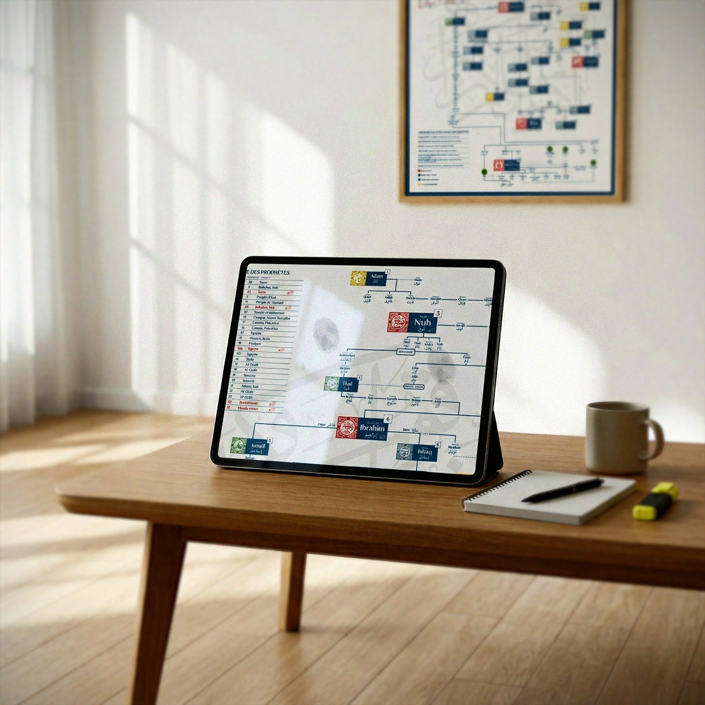 ARBRE GÉNÉALOGIQUE DES PROPHÈTES